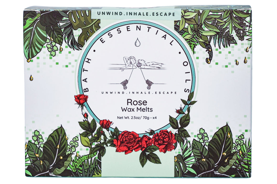 Rose Essential Oil Wax Melts | Handmade