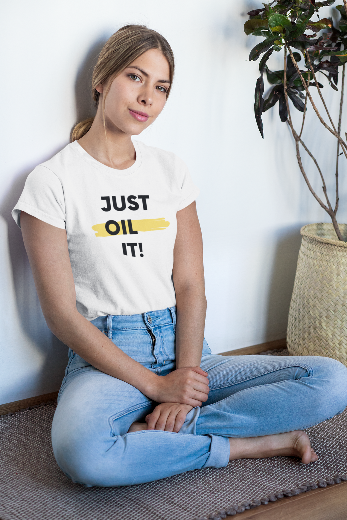 Just Oil It T-Shirt - Essential Oil Lovers Design